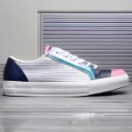 Biodegradable Women's Lace Up Shoes Rubber Outsole Lining