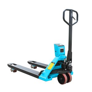 China Manual Pallet Jack Lift With Scale portable pallet scale on sale