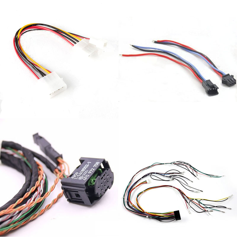 Customized Dupont JST Molex TE AMP ISO Wire Cable Harness Assembly for East Asia Market