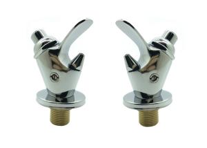 China Push Button Drinking Fountain Bubbler Faucet , Public Water Fountain Bubbler Parts factory