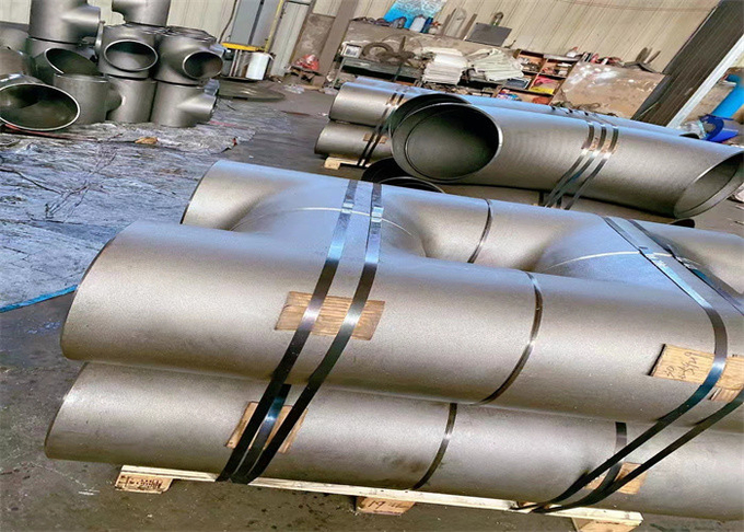 Carbon Steel Butt Weld Pipe Fittings Seamless Straight ASME B16.9 Elbow SCH40 DN50 0