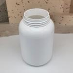 500ml Round Cylinder Plastic PET Foam Pump Bottle For 3cc 58mm