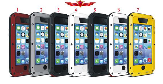 New 100% Qualify Aluminum Dirtproof/Shockproof/Waterproof Case For Iphone5C