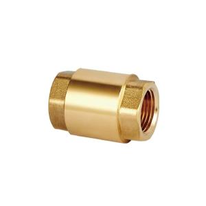 China Antiwear ODM One Way Vertical 1 Inch Brass Check Valve For Water Supply System factory