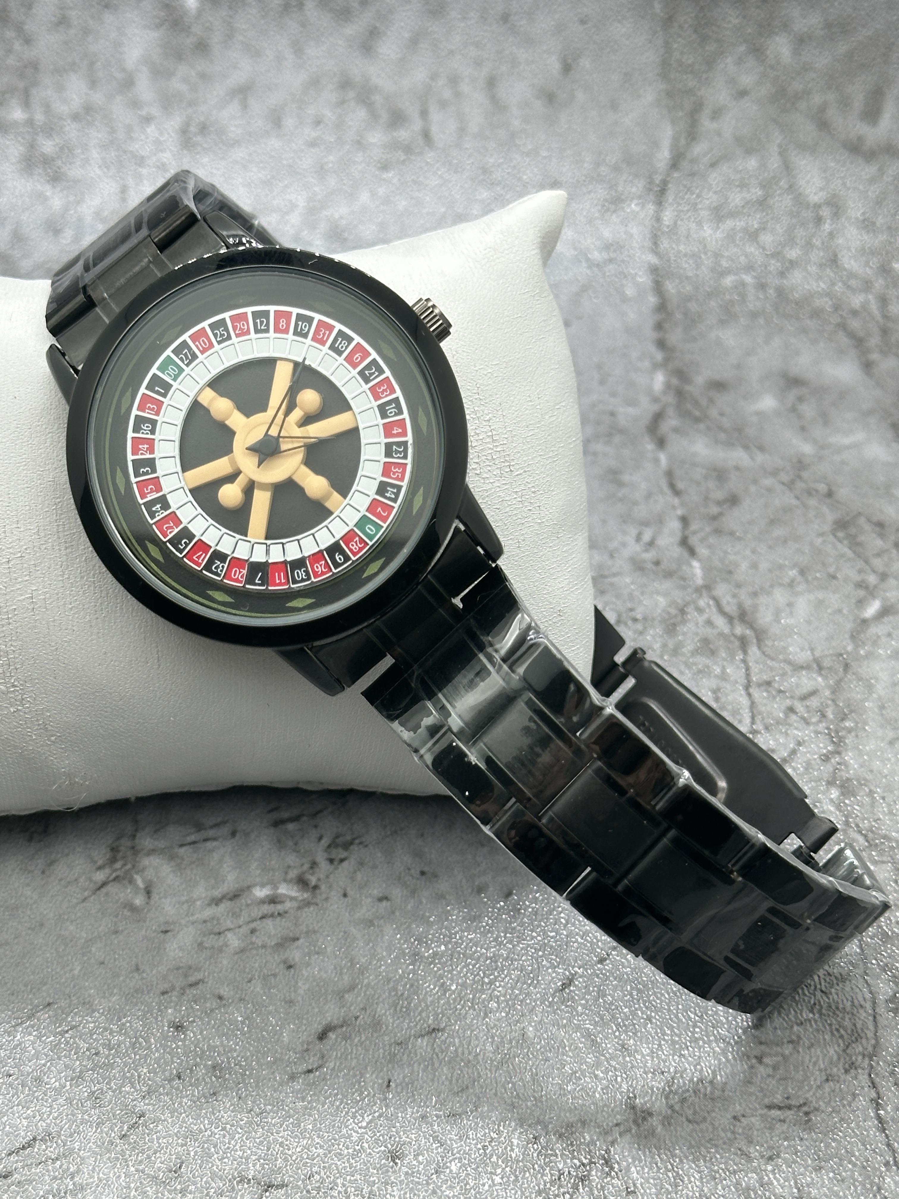 Colorful Rotating Fashion Stainless Steel Watch