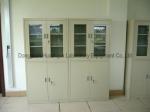 Removable Lab Chemical Storage Cabinets Galvanized Steel Body Adjustable Anchor