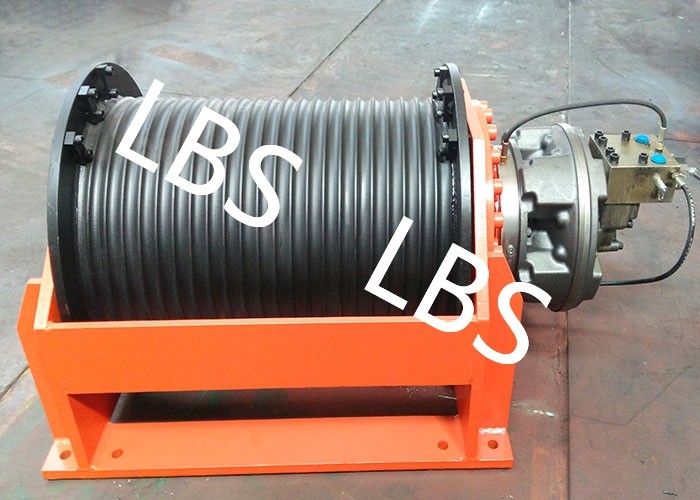 Professional Hydraulic Driven Winch For Hoisting Appliance/ Pulling Force 5.5 Tons