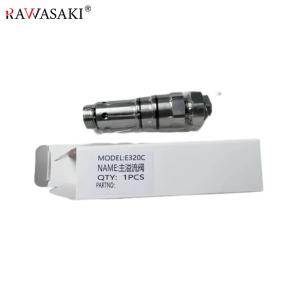 China E320C E320B Main Relief Valve For Excavator Parts factory