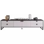 Nordic Home Room Furniture Anti Scratch Marble TV Cabinet Coffee Table
