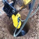 Hole Digging Machine Excavator Skid Steer Attachments Hydraulic Earth Auger