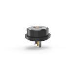 HTN Round Magnetic Connector Black Spring Loaded Electrical Connector 3A