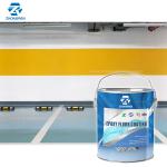 Eviromental Friendly Flat Floor Paint Epoxy Garage Flooring Paint Fade Resistant