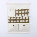 hanging storage bag pockets organizer door wall chest holder customized hedgehog