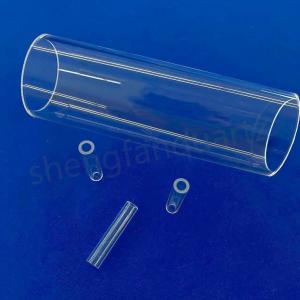 China Factory Custom High Temperature Resistant Transparent Tube Type Furnace Quartz Tube factory