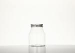 350ML Food Grade Clear Plastic Pet Jar Container With Aluminum Lid