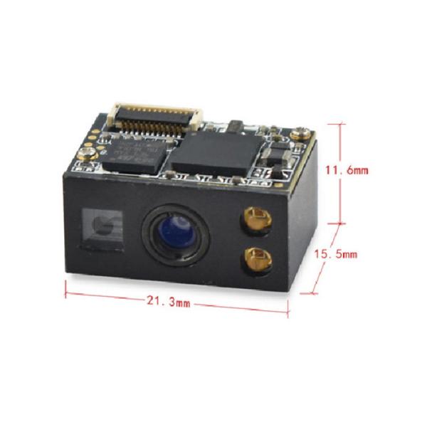 2D Arduino Barcode Scanner Module Mini 3mil Laser QR Code Reader with Closer