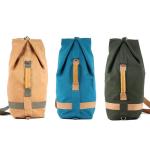 Single Shoulder Cylinder Canvas Outdoor Sports Backpack