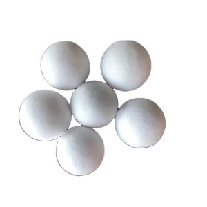 China 2.2-2.7g/cm3 Bulk Density High Alumina Ball for Refractory Ceramic Corundum Balls factory