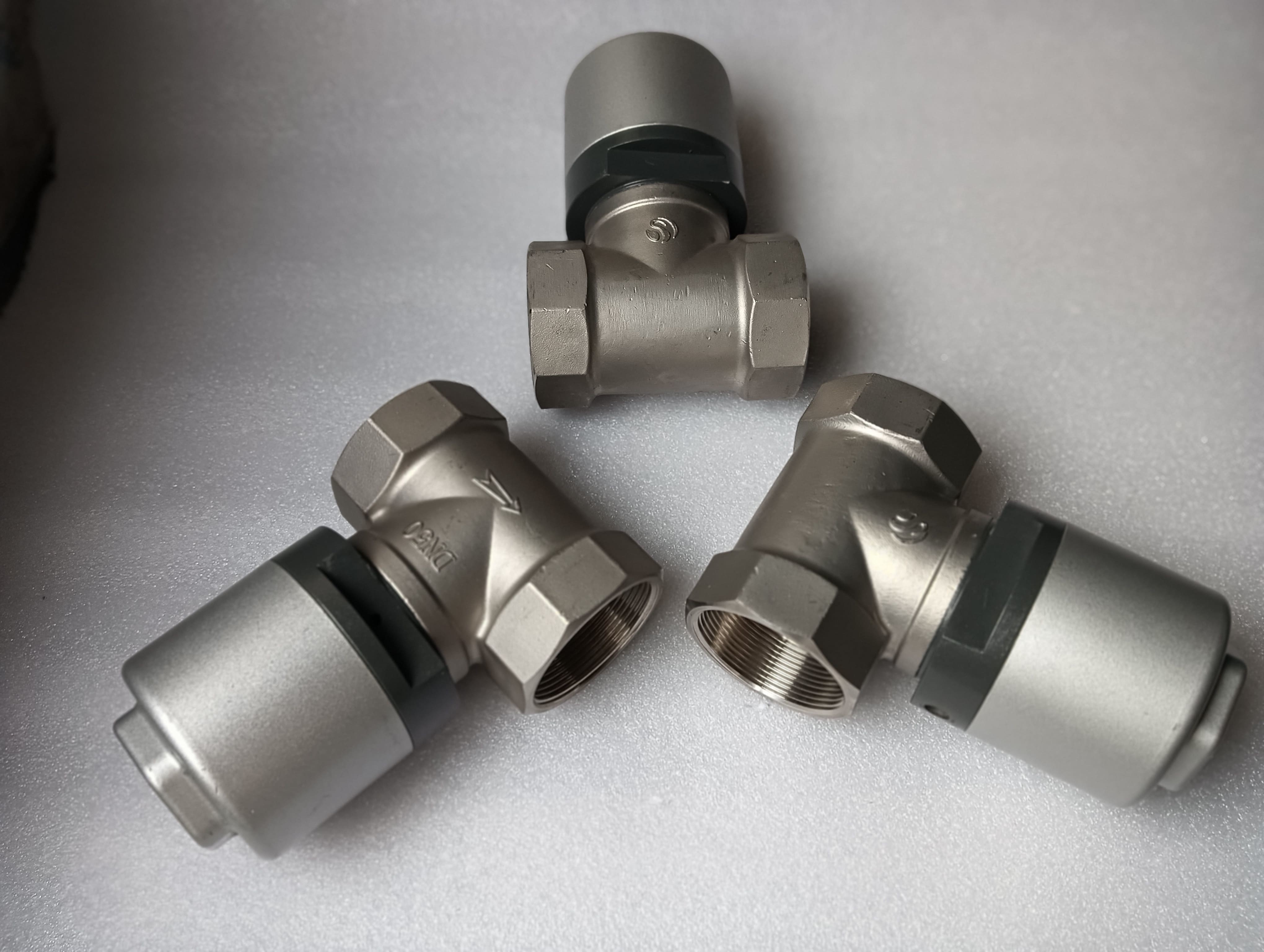 Sanitation Truck Pneumatic Auto Drain Valve Easy Installation Corrosion Protection