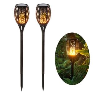 China New Solar Lights 96led Flame Fire Torch Torch Light Outdoor Garden Grass Light Landscape Lawn Light factory