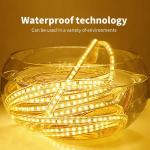Ac110v Single Color Led Strip 220v Monochrome Light Strip Highlight Double Row