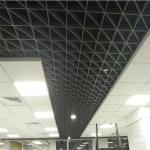 100*100*100mm Triangular Open Cell Ceiling 0.5mm Thickness Aluminum Ceiling Grid