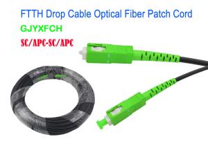 China GJYXFCH FTTH Drop Fiber Optical Patch Cord Aerial / Duct 0.25db CE Certificated factory