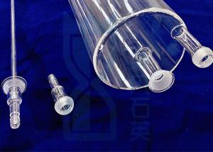 China Furnace Quartz Tubing With Large Quartz Flanges And Quartz Joints factory