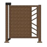 DC24V Metal Auto Safety Advertising Door For Altitude 1000M Or Lower
