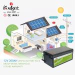12.8V 200Ah 12V LiFePO4 Battery Lead Acid High Cycle Life Power Supply