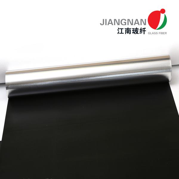 Thermal Insulation Fabric Fireproof Silicone Coated Fibreglass Cloth Black