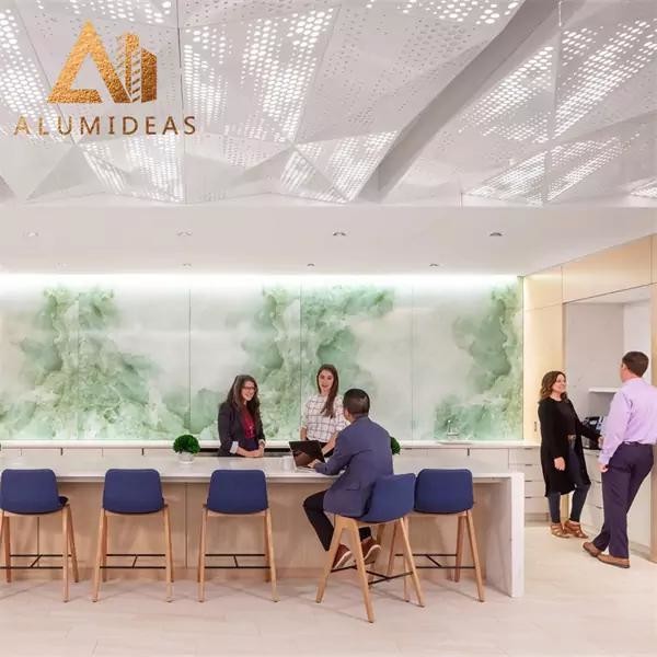 China Custom Aluminum Perforated Ceiling Design factory