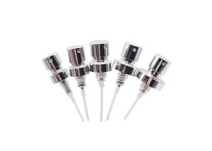 China FEA15mm Aluminium Perfume Spray Pump Silver Perfume Crimp Spray Pump factory