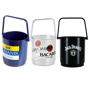 China Vintage Plastic Bacardi Champagne Cooler Bucket Smirnoff French Champagne Bucket factory
