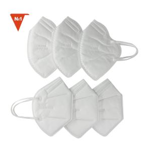China GB2626-2006 5 Ply Anti Pollen KN95 Dustproof Mask factory