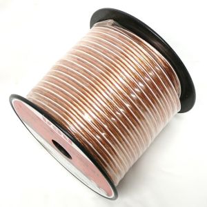 Flexible Transparent Jacket OFC Speaker Cable for Audio Connection and