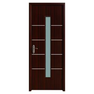 China Juye WPC Glass Door Waterproof And Outstanding Environmental Protection factory