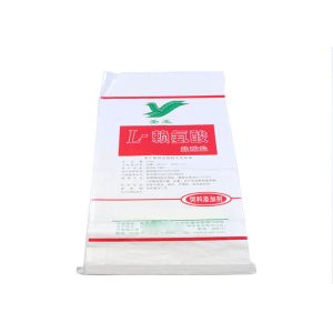 China Durable High Strength Fertilizer Packaging Bags With Threading Sewing on sale