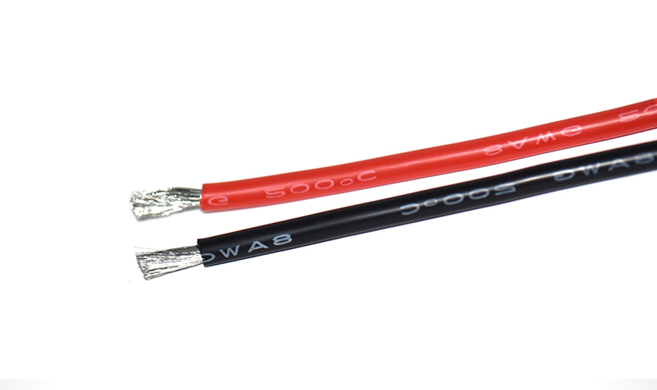 UPS Inverter Silicone Electrical Cable 16AWG 0.08mm Tin Plated Copper 600V