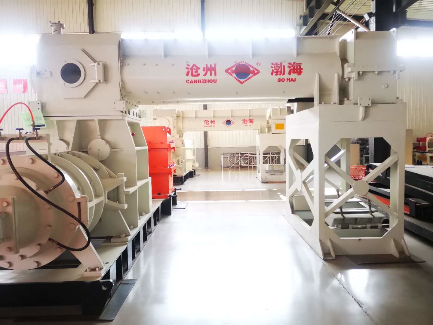Vacuum Dryer 700mm Automatic Brick Making Machine With Stirrrer