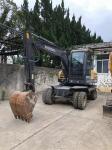 EW70 2020 Volvo Wheel Excavator 7 Ton Pre Owned Mini Excavator