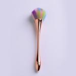 Rose Gold Beauty Care Face Makeup Brush Fluffy And Dense Head For Women