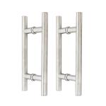 Stainless Steel Pull Handle for Hotel Office Apartment Doors Windows 200*200*19