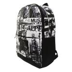 Korean graffiti campus backpack simple junior high school student bag