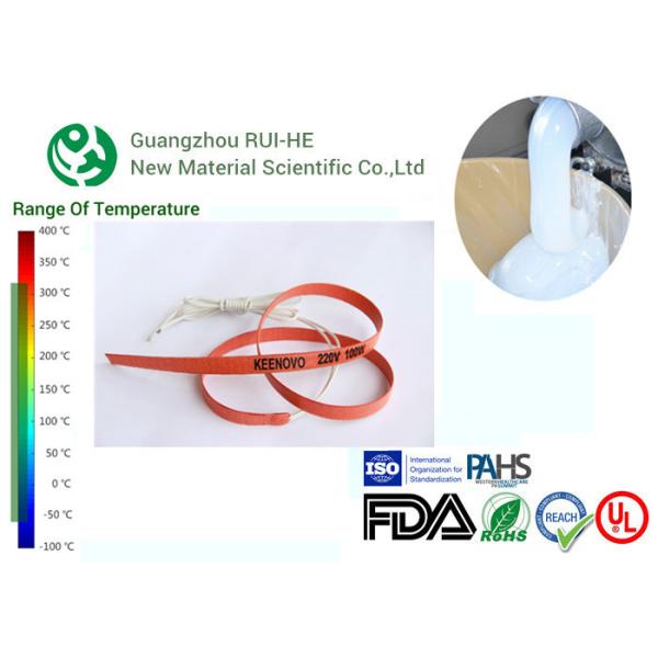 China Two Component High Temperature Silicone Rubber High Rebound Good Transparency factory