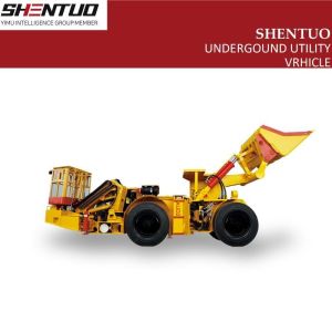 Underground Multipurpose Utility Vehicle Tunnel Using Mining Loader Lifting