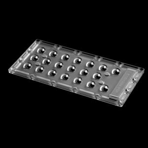 China Water Resistant LED Lamp Lens 80 LEDs For Outdoor Street Light factory