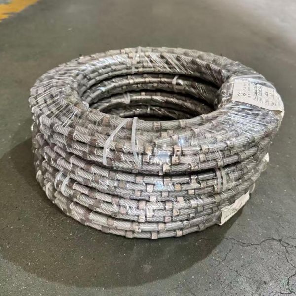 Precision Cutting Marble Diamond Wire Saw Rope with Marble-Optimized Diamond