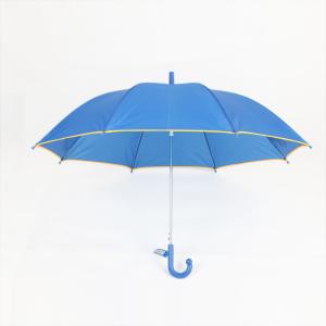 China Blue Children'S Character Umbrellas , Manual Opening Child Rain Umbrella factory
