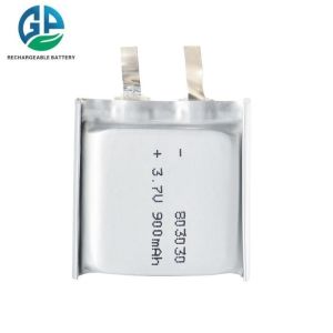 China KC CB IEC62133 Rechargeable Battery Pack 900mAh 3.7 v Polymer Lithium Battery 803030 3.7v Lipo Batterie 900mah Lithium Polymer Battery on sale